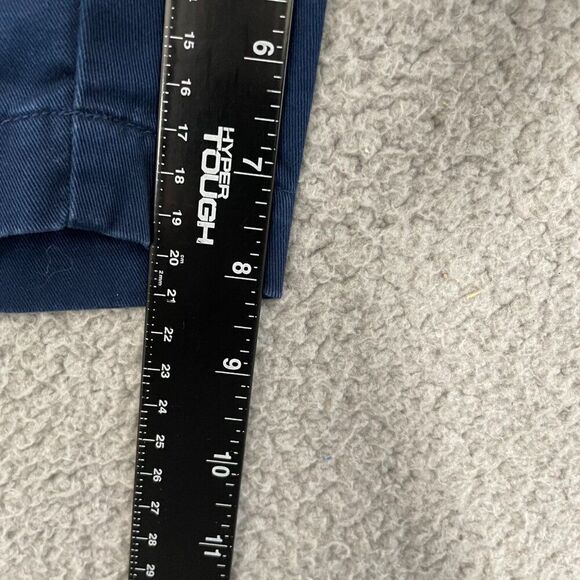 Nike Golf Shorts Men 40 Navy Pleated Chino - Picture 10 of 11